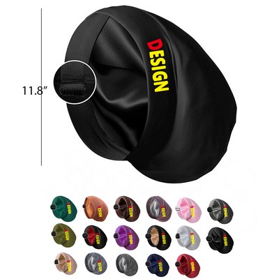 Satin Silk Lined Sleep Cap